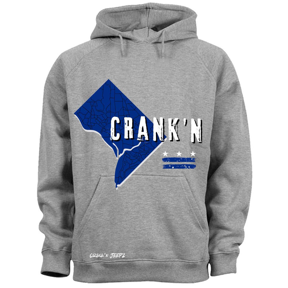 Crank'n DC Grid - Hoodie