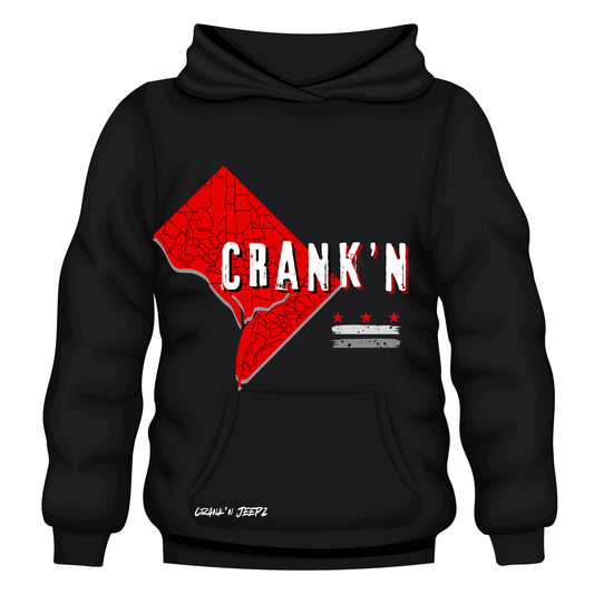Crank'n DC Grid - Hoodie
